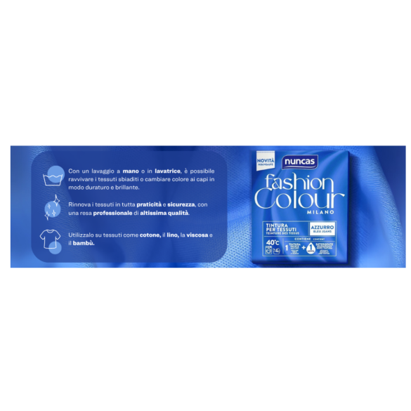 Tinta Fashion Colour Milano, Nero, 180 g, 75 ml Nuncas