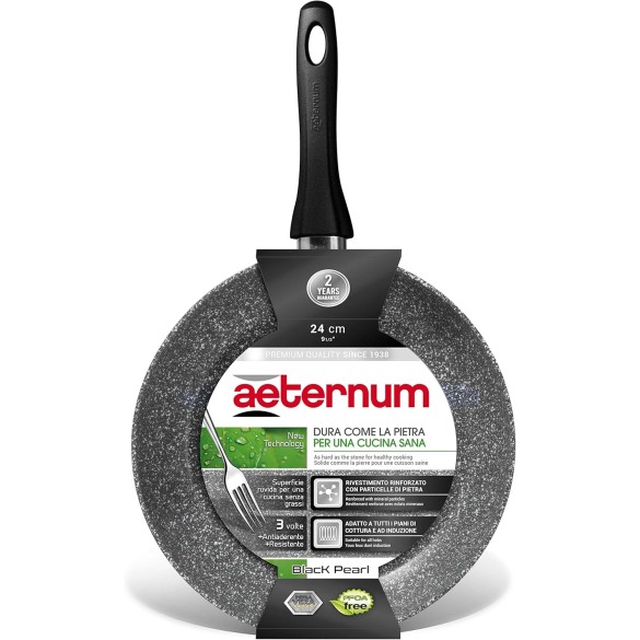 Padella Antiaderente Black Pearl D. 30 cm AETERNUM