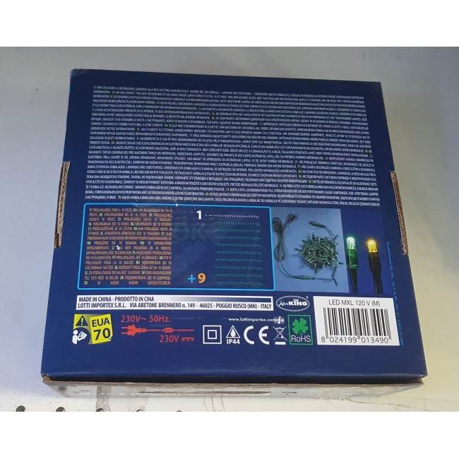 Catena Luminosa 120 Maxi Led...