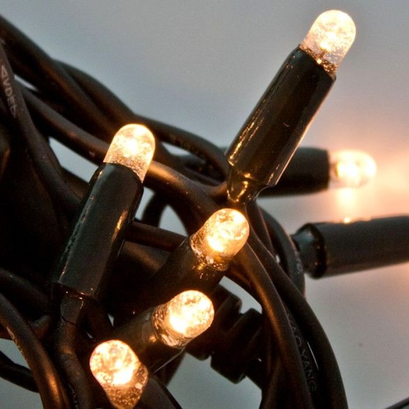 Catena Luminosa 120 Maxi Led Bianco Caldo Prolungabile LOTTI