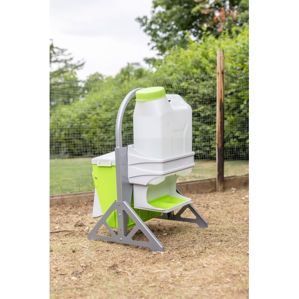 SmartCoop - Supporto Mobile per Abbeveratoio e Mangiatoia per Pollame SmartCoop Kerbl