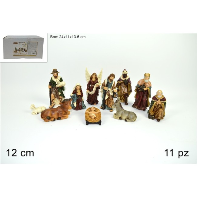 Personaggi Natività Presepe 12 cm 11...