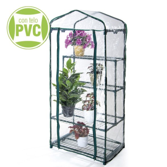 Serra 69x49x H.158 4 Ripiani senza Ruote Verdelook