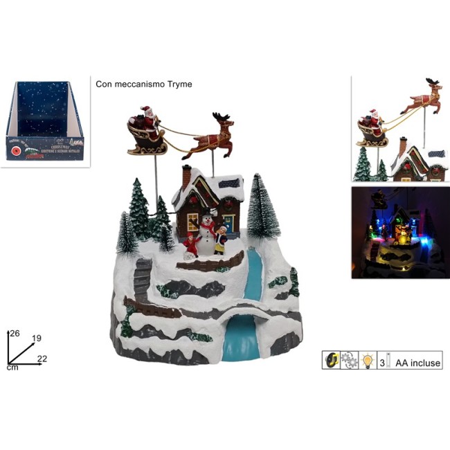 Giostrina Scenario Natalizio c/ Babbo...