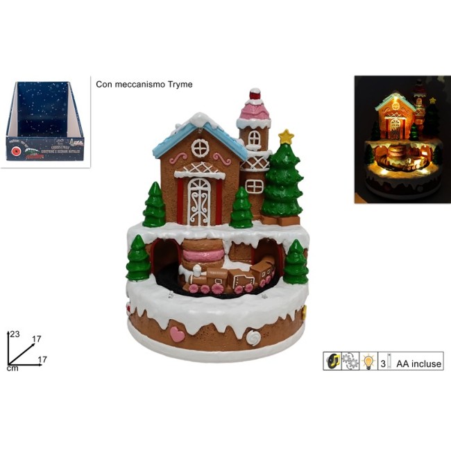 Giostrina Scenario Natalizio c/ Treno...