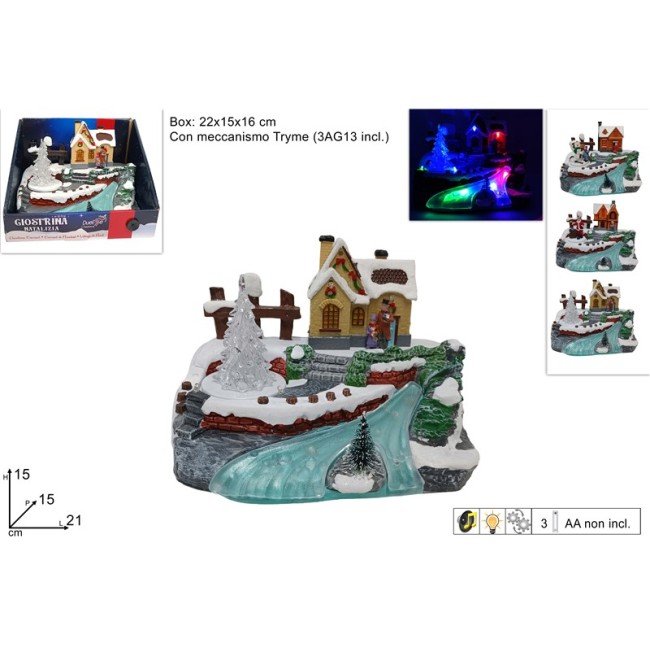 Giostrina Scenario Natalizio Casa...