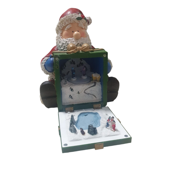 Giostrina Babbo Natale c/Movimento e Luci DUE ESSE CHRISTMAS