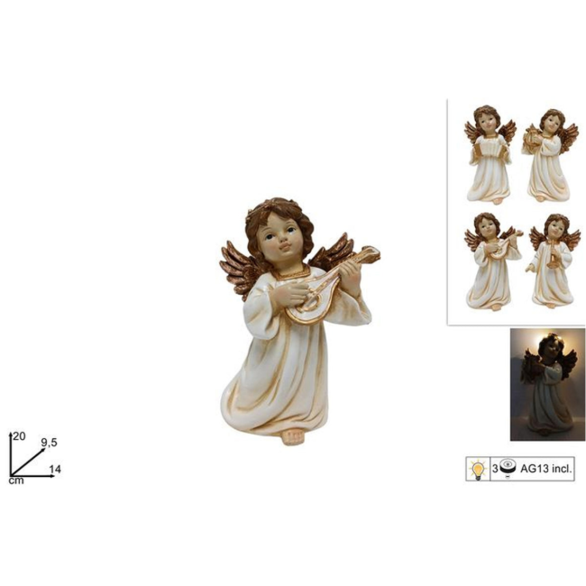 Angioletto 20cm con Luce a Batteria...