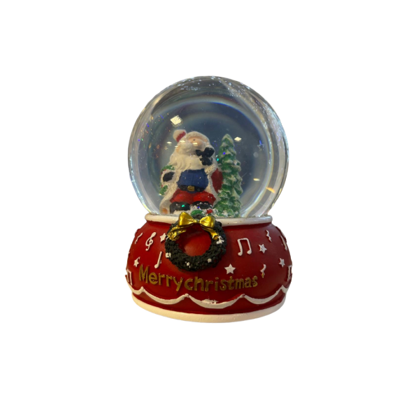 Carillon c/ Ampolla Personaggi Natalizi Assortiti 10 cm DUE ESSE CHRISTMAS