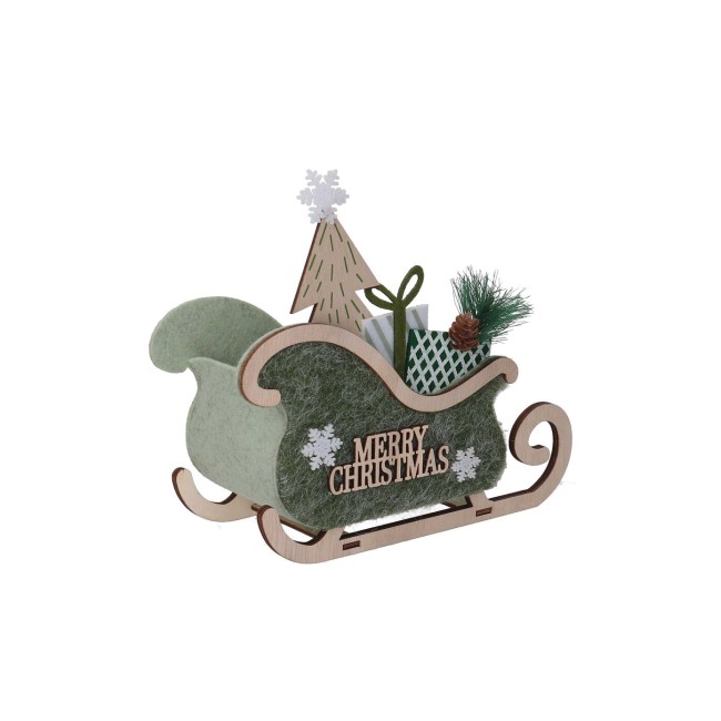 Slitta in Feltro Merry Christmas...