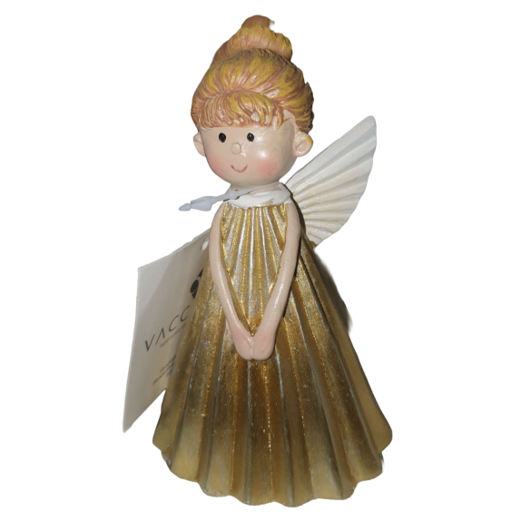 Decoro Angelo in Resina 11,5 cm - 1 pz