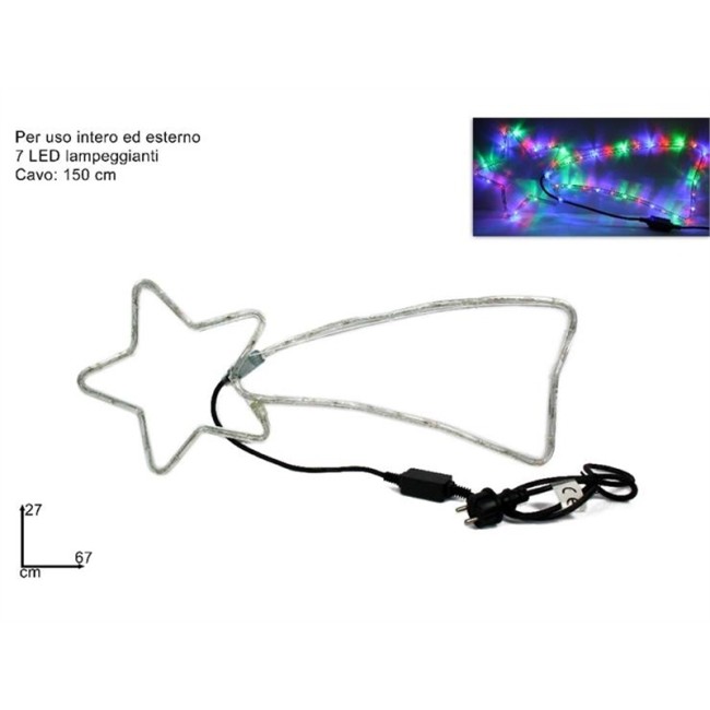 Luminaria Stella Cometa a Led...