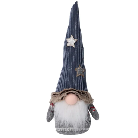 Gnomo Natalizio Fermaporta 33 cm