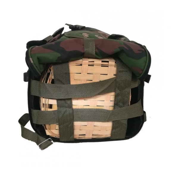 Zaino Funghi con Cesto in Vimini MB INTERNATIONAL