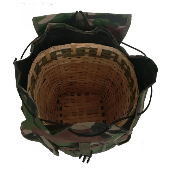 Zaino Funghi con Cesto in Vimini MB INTERNATIONAL