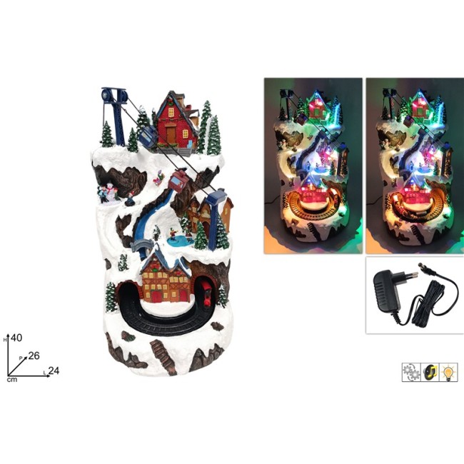 Giostrina Scenario Natalizo Treno e...