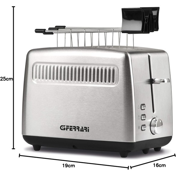 Tostapane in Inox G10064 Ferrari