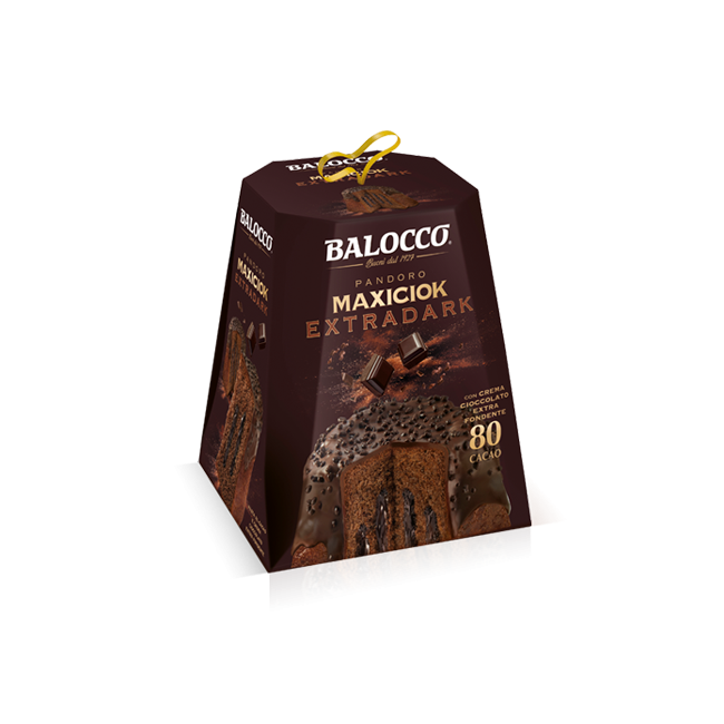 Pandoro Maxiciok Extradark 800gr Balocco