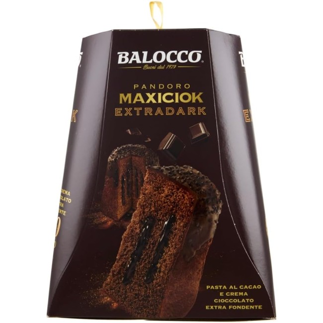 Pandoro Maxiciok Extradark 800gr Balocco