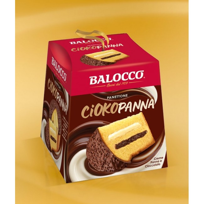 Panettone Cioko Panna 800gr Balocco