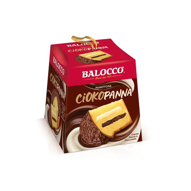 Panettone Cioko Panna 800gr Balocco