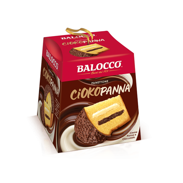 Panettone Cioko Panna 800gr Balocco