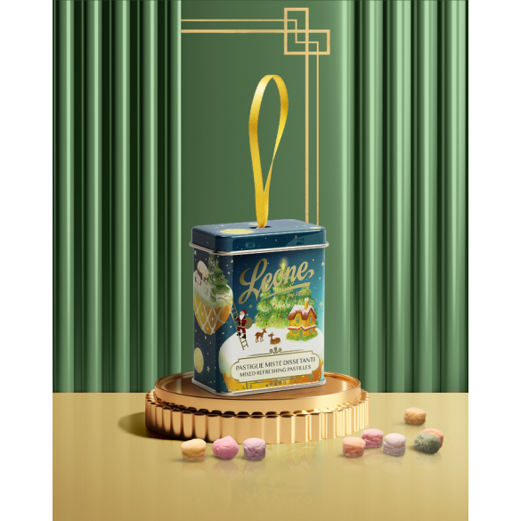 Latta da Appendere con Pastiglie Leone 30 gr Assortita