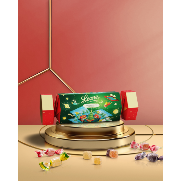 Box Cracker Gelé alla Frutta Pastiglie Leone 150gr