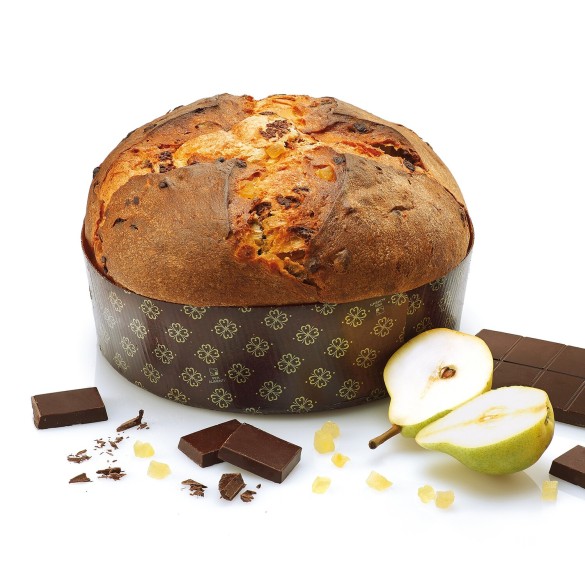 Panettone Pere e Cioccolato 1kg Gilber
