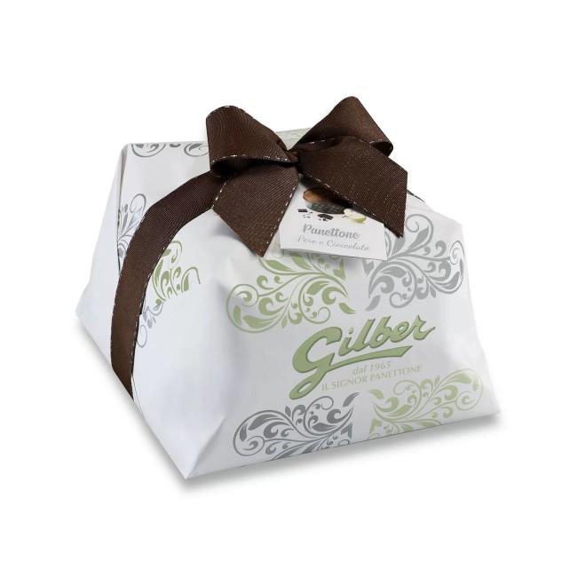 Panettone Pere e Cioccolato 1kg Gilber