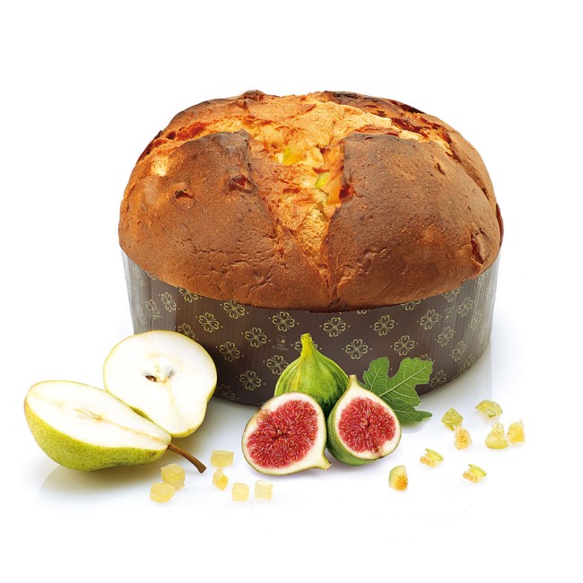 Panettone Pere e Fichi 1kg Gilber