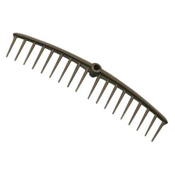 Rastrello 18DT 57 cm Marrone s/ Manico