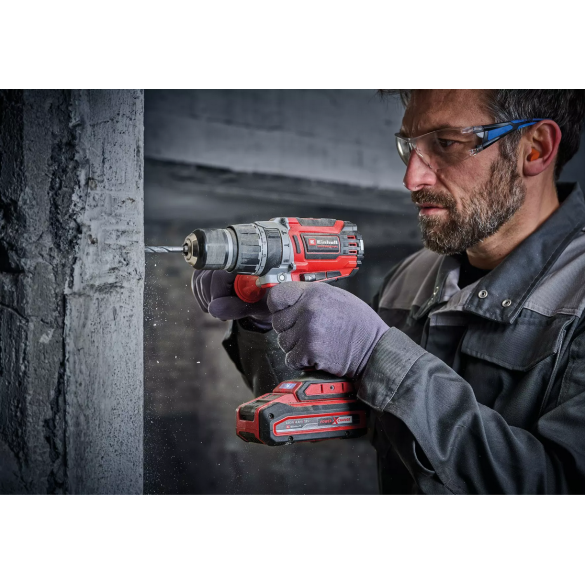 Trapano a Percussione a Batteria TP-CD 18/70 Li-i BL+70 (2+3Ah) Einhell