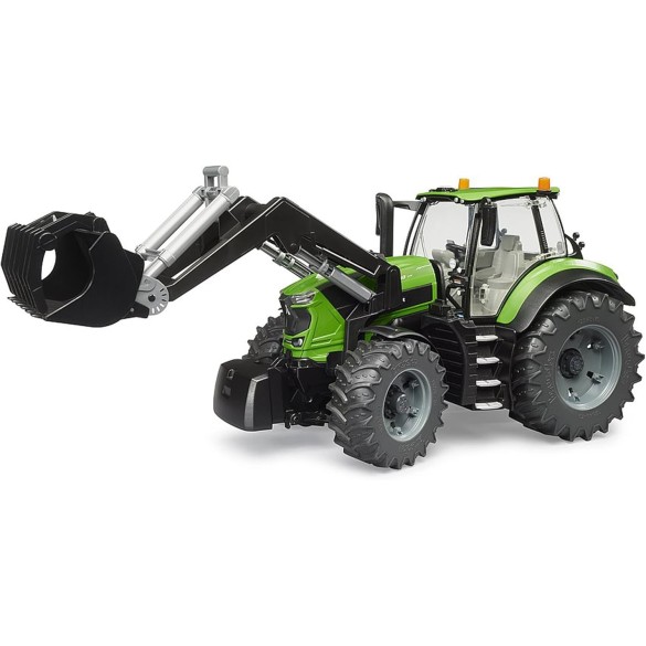 Trattore Deutz-Fahr 8280 TTV con Caricatore Frontale Bruder