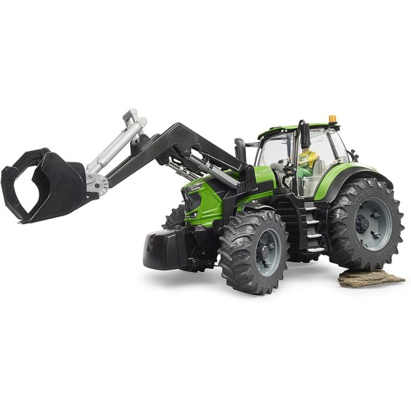 Trattore Deutz-Fahr 8280 TTV con Caricatore Frontale Bruder