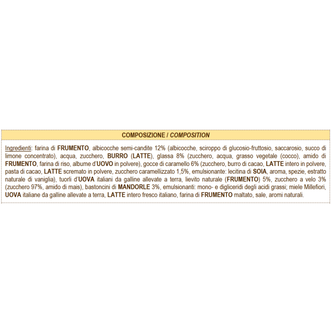 Panettone Regale Albicocca e...