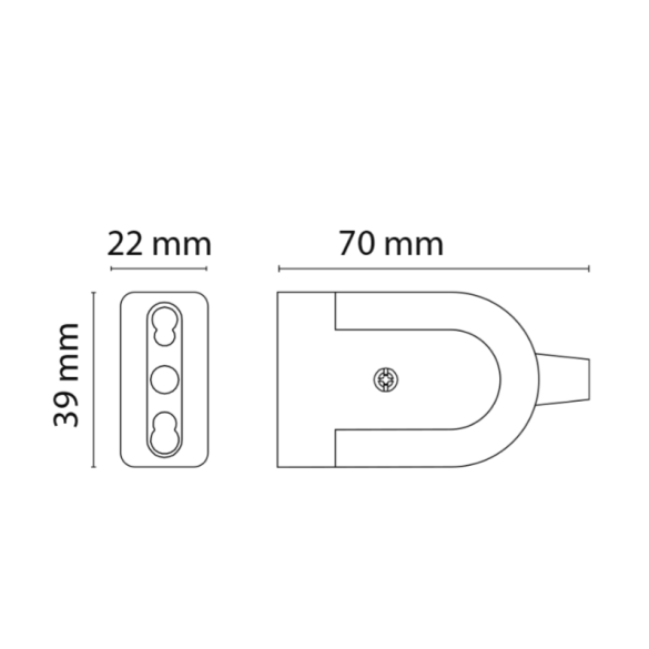 Presa Bivalente 10/16A+T Bianca Novaline