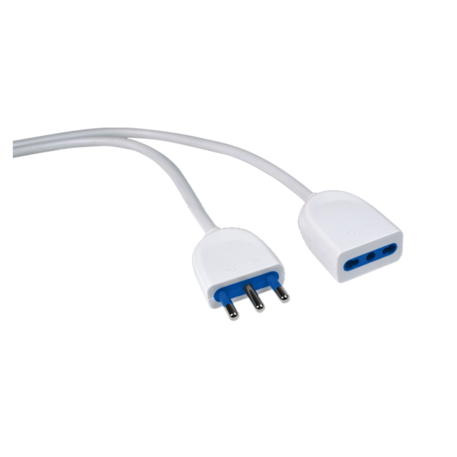 Prolunga Spina 16A Bivalente 10/16A...