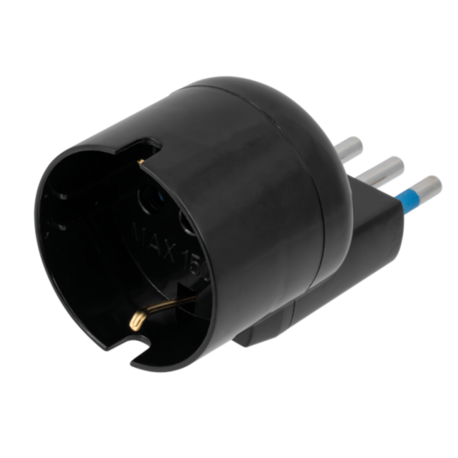 Adattatore Salvaspazio Schuko Spina...