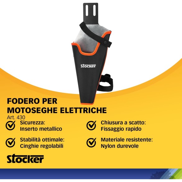 Fodero per Motoseghe Elettriche art. 430 Stocker