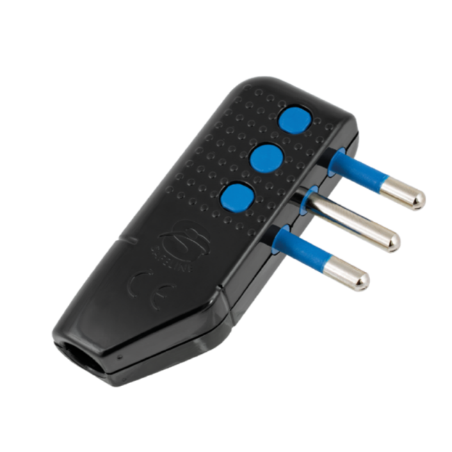 Spina Piatta Squadra 2 Posizioni 2P+T...