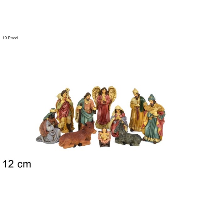 Personaggi Natività Presepe 12 cm 10...