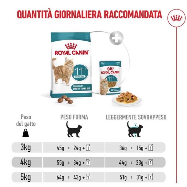 Crocchette Gatto Ageing 11+ Royal...