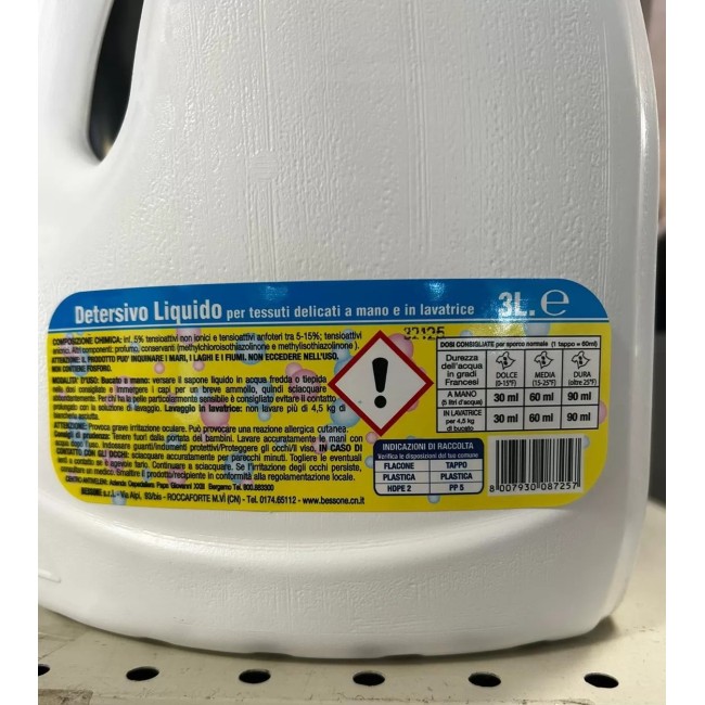 Detersivo Liquido Per Bucato...