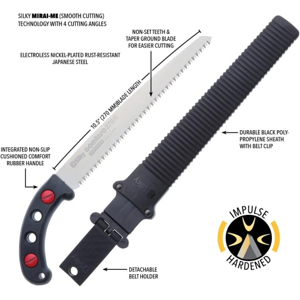 Seghetto Fisso Gomtaro 27 cm Stocker