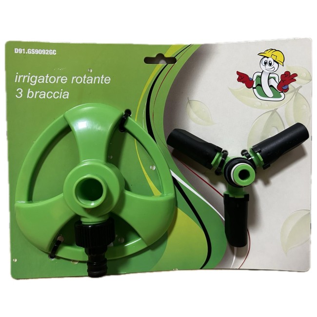 Irrigatore Rotante 3 Braccia...
