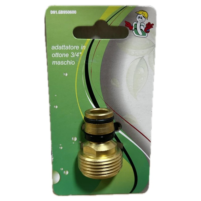 Adattatore in Ottone 3/4" Filetto...