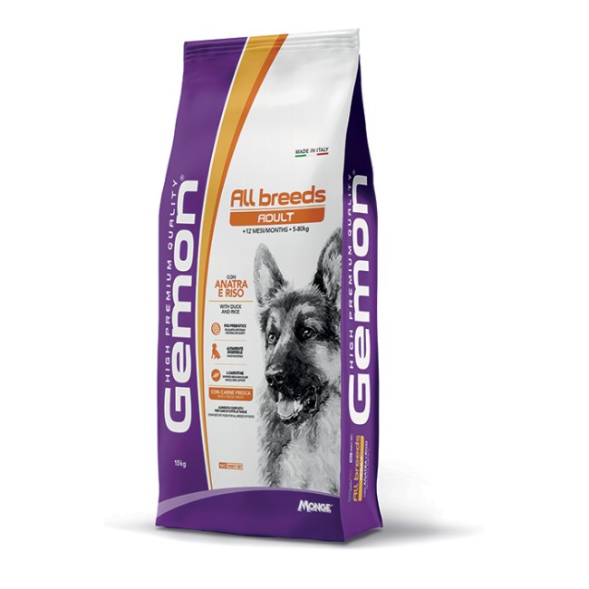 Cane - All Breeds Anatra e Riso Gemon...