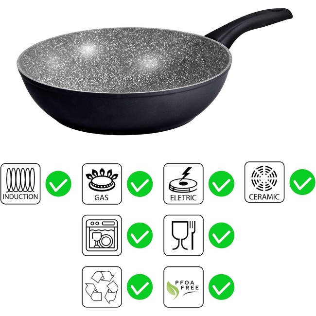 Saltapasta 28 cm Petra Vera Black...