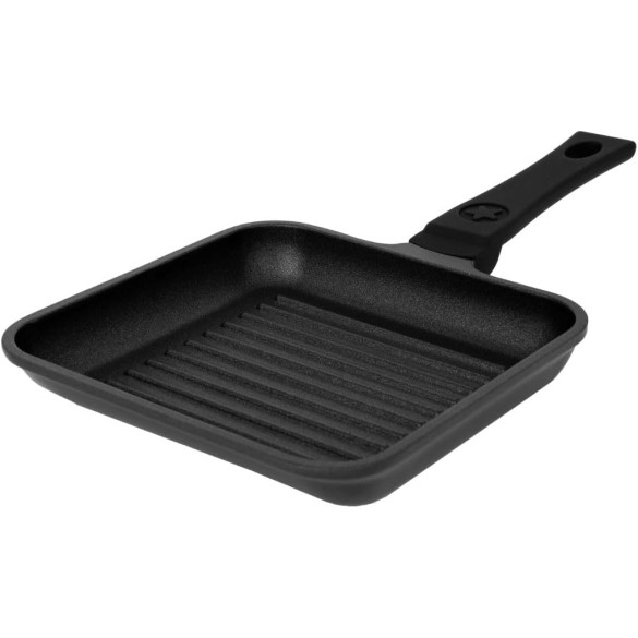 Grill Black Pearl Plus 14+14 cm Antiaderente Aeternum